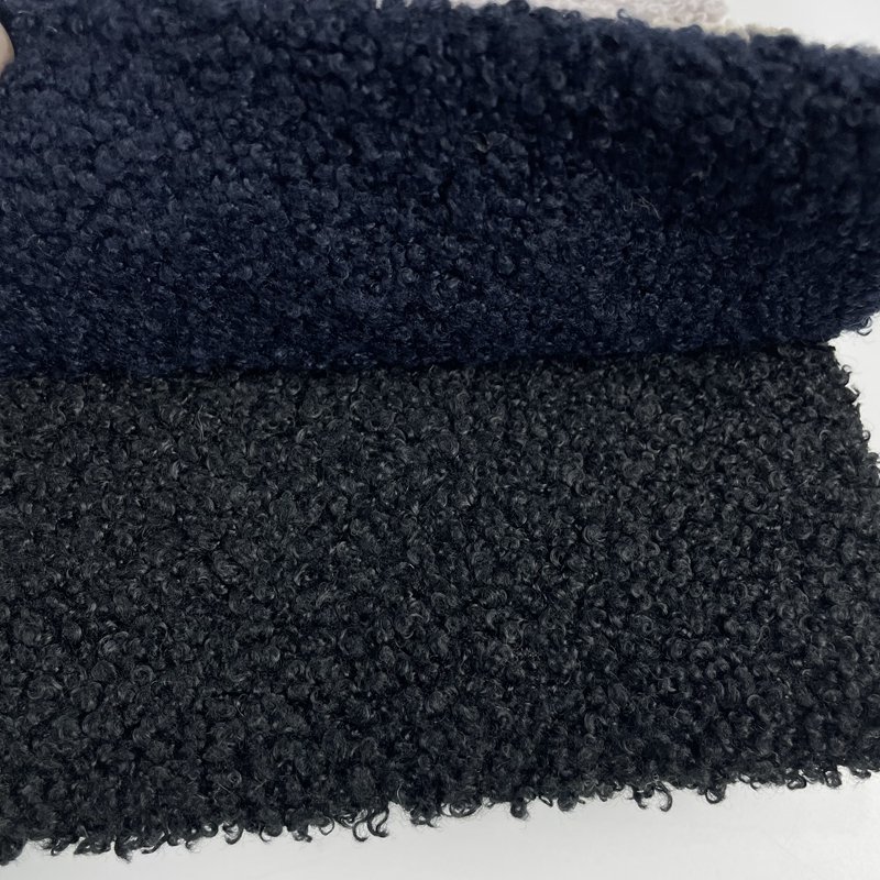 Textile Fabrics Thick Teddy Fleece fabric Loops Curly Velvet Boucle Sofa fabric Home Textiles