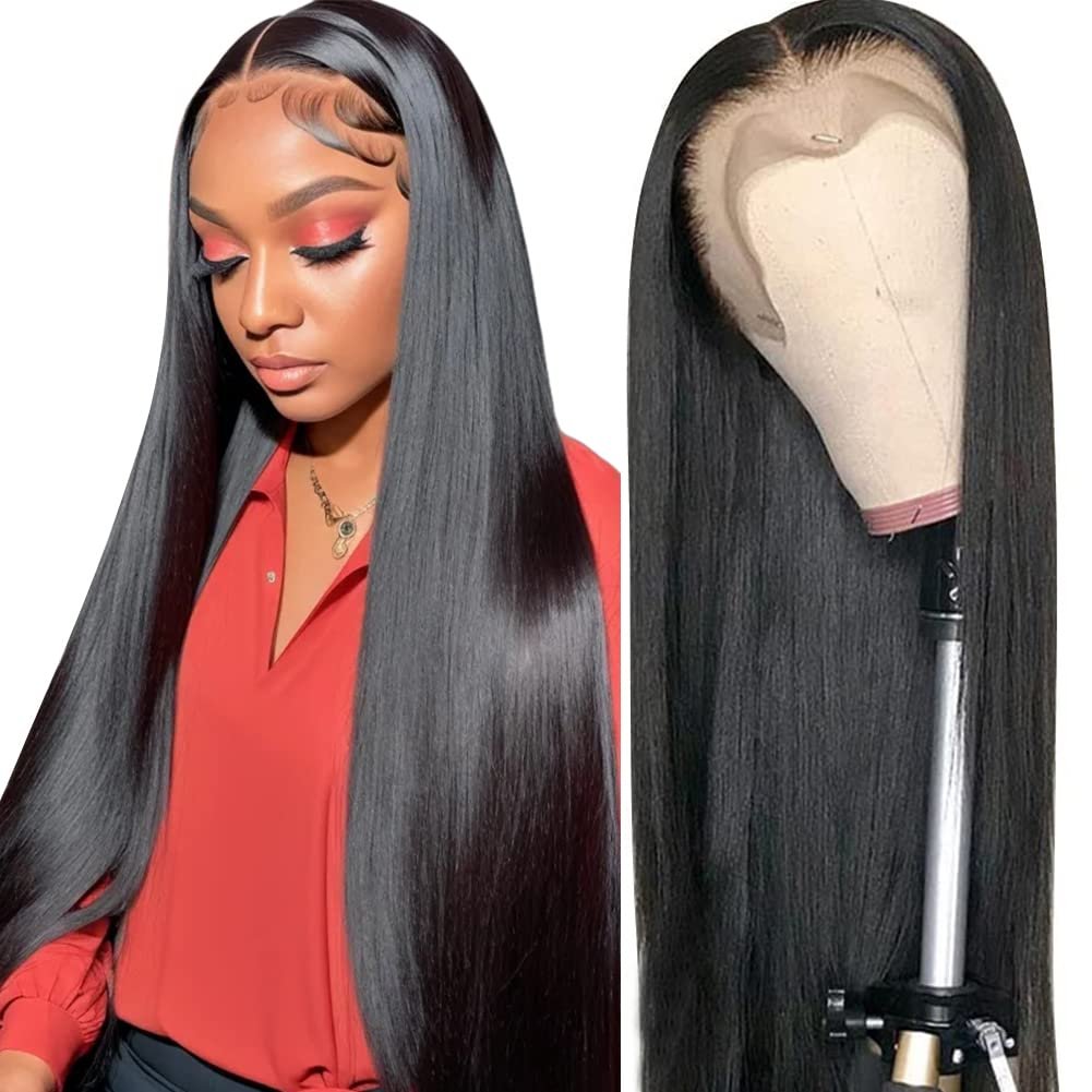 Wholesale Top Grade Natural Color Brazilian Lace Front Human Hair Wigs Pre Plucked 13x4 /4x4 Lace Frontal Wig For Women