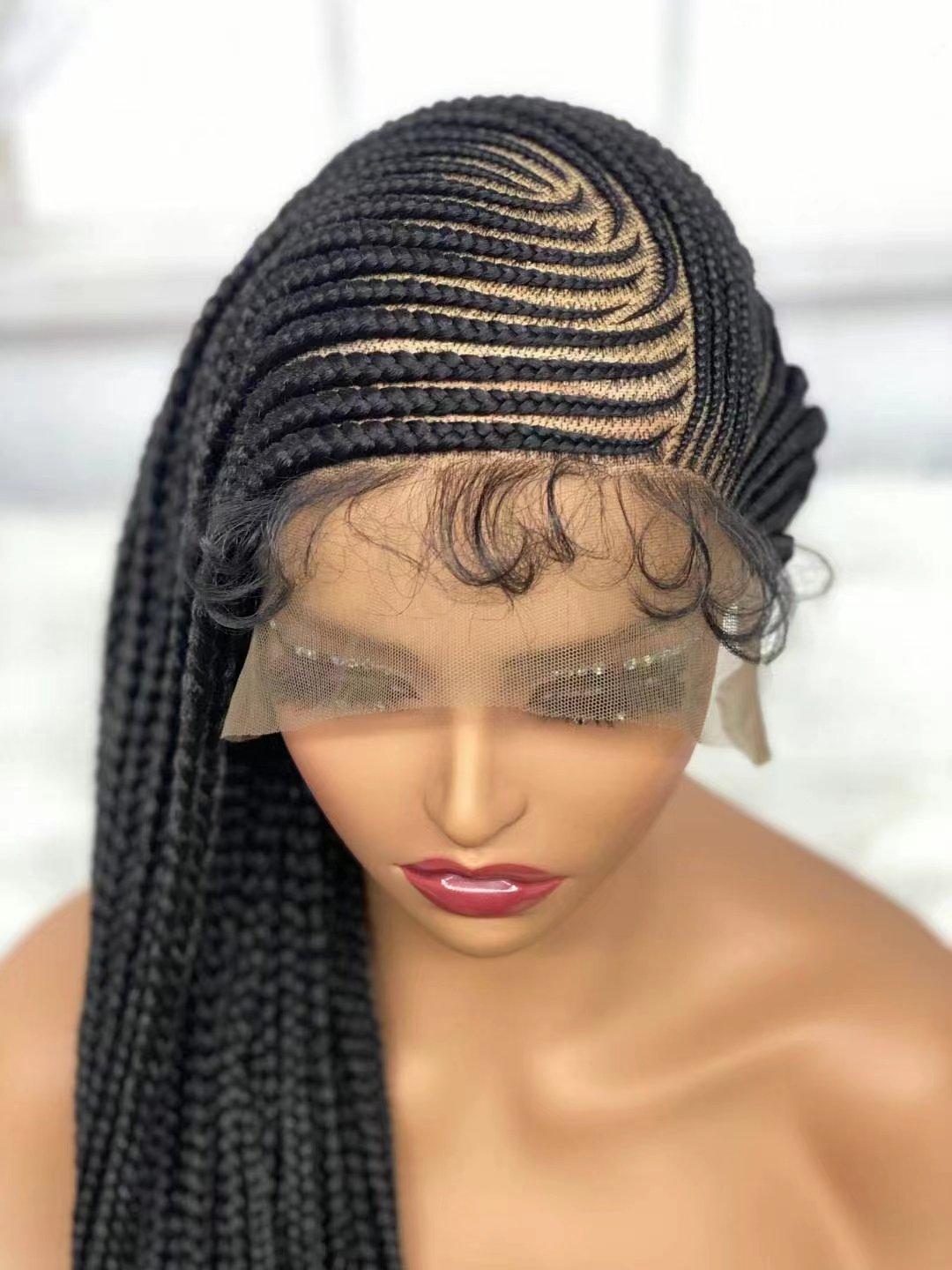 Brazilian Virgin Hair Braiding Wig Human Hair lace front 360 Full Lace Human Hair Wig Cheap HD Lace Frontal Wig For Black Women