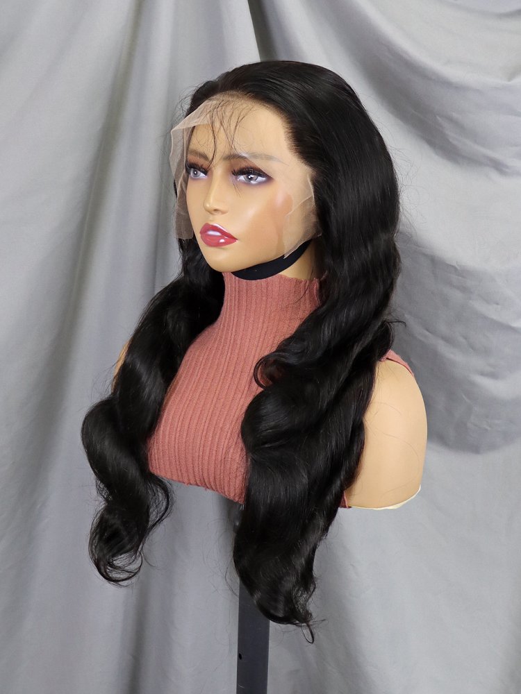 Raw Indian 12a Grade Cuticle Aligned Hair Wigs, 200% Density Swiss Lace Wigs Vendor, Unprocessed 100% Lace Front Human Hair Wigs