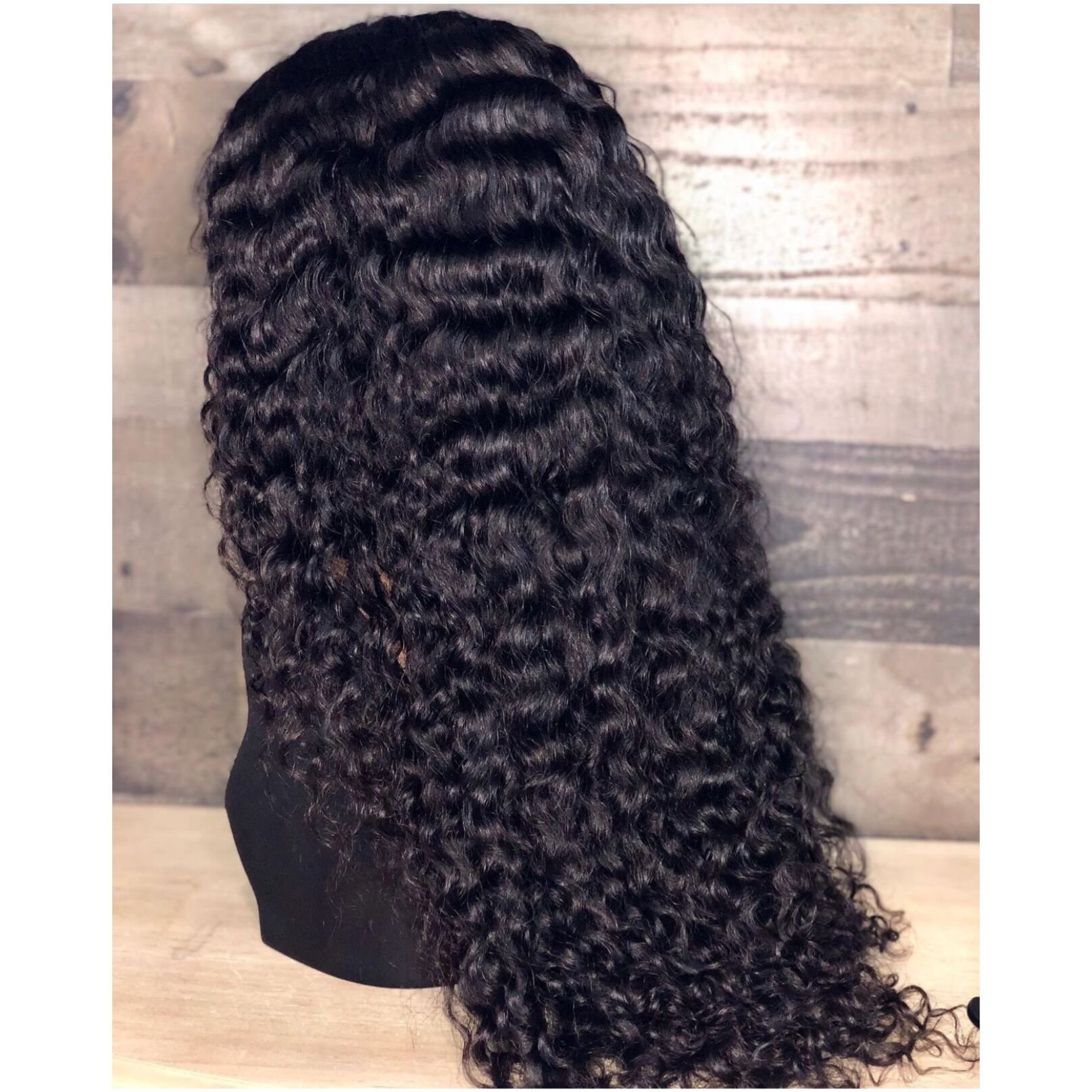 Deep Wavy Curly Human Hair Lace Front Wig Raw Burmese Full Cuticle Virgin Hair New Arrival 200% Denisty 13*4 Lace Frontal Wigs
