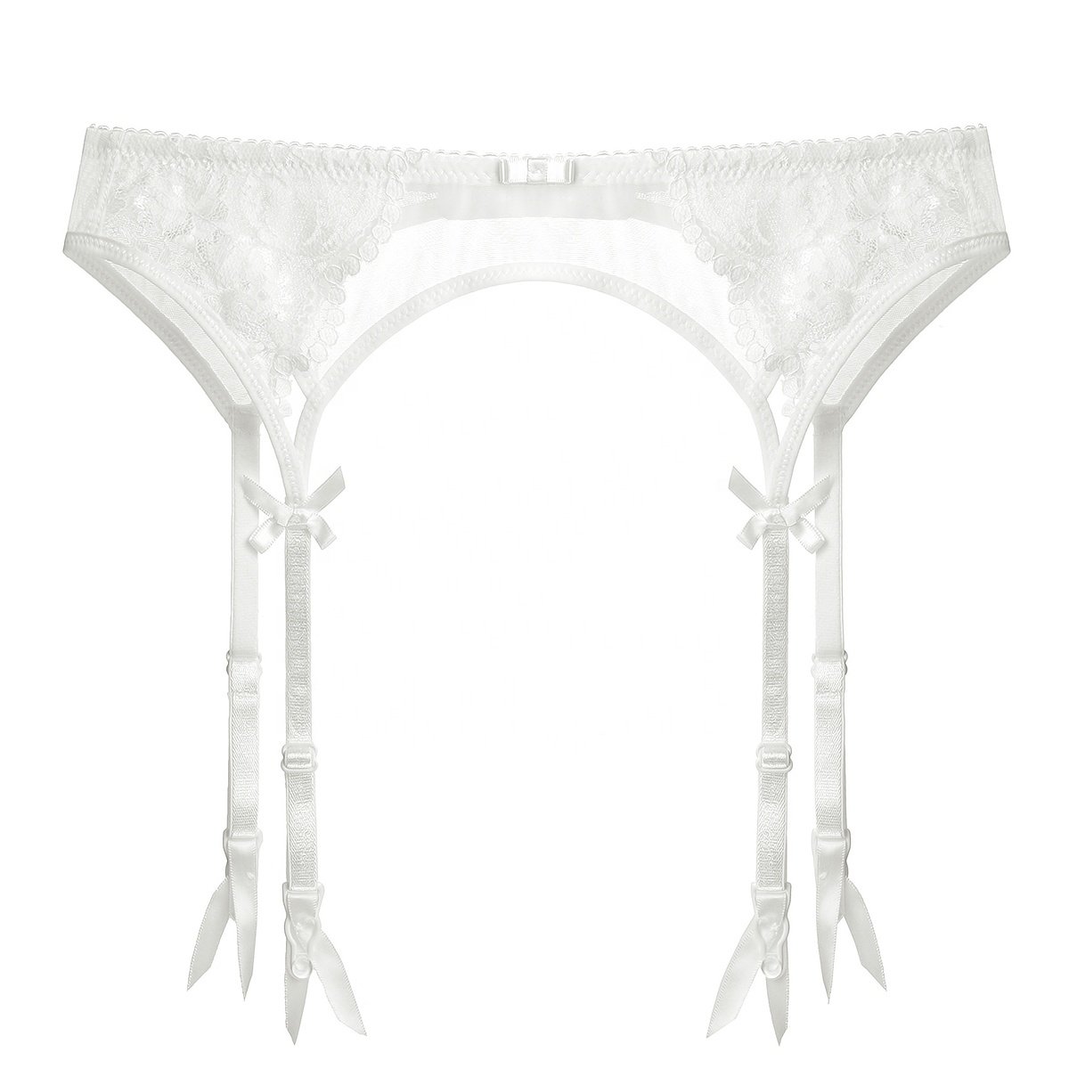 Vintage Adjust Girls Wearing Garter Belt With No Panties Japanese Lace Nude Garter Belt Wedding