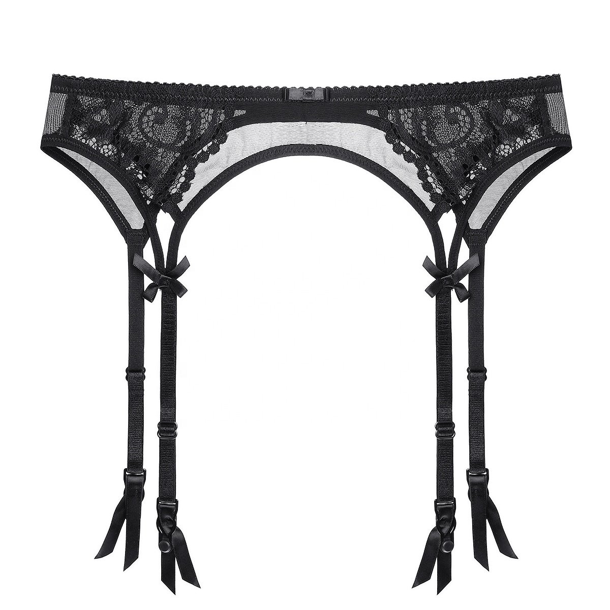 Vintage Adjust Girls Wearing Garter Belt With No Panties Japanese Lace Nude Garter Belt Wedding