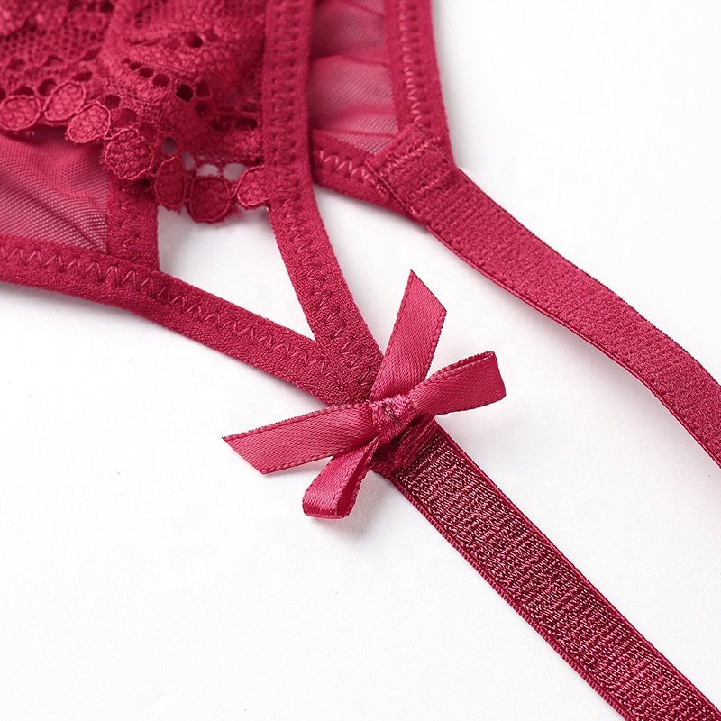 Vintage Adjust Girls Wearing Garter Belt With No Panties Japanese Lace Nude Garter Belt Wedding