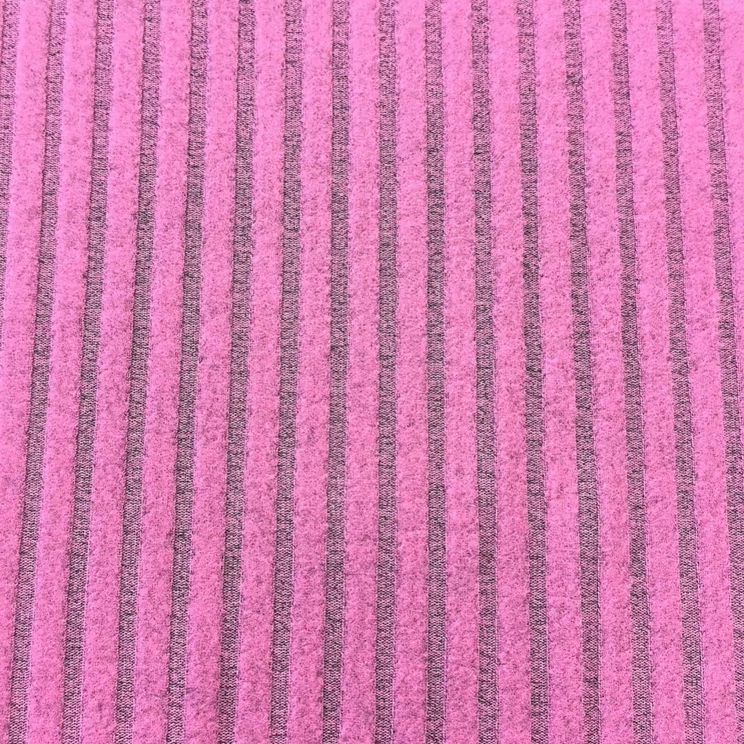 Casual Wear Sportswear Fashion Fabric Ice Silk 2*2 Thread Fabric Polyester Rib Pit Strip Fabric