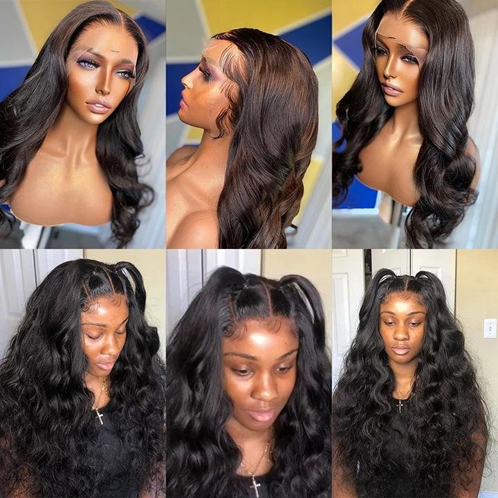 Wholesale Brazilian Hair HD Lace Front Wig,Virgin Cuticle Aligned Human Hair Full Lace Wig,13x6 Lace Frontal Wig For Black Women