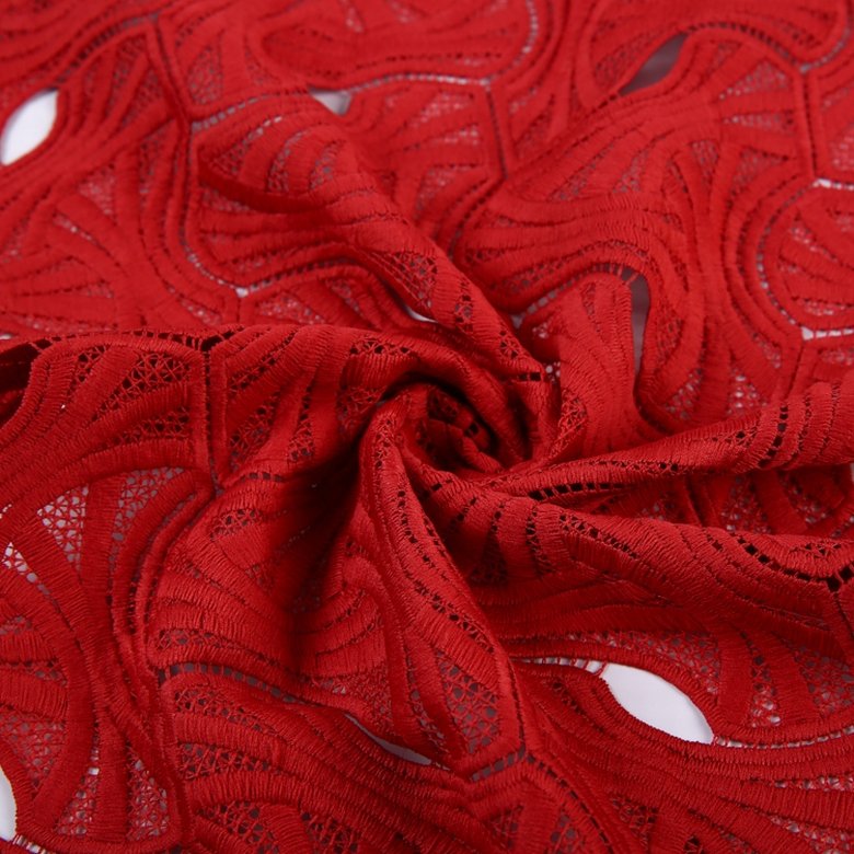 HA-13735 Latest water souble new arrival guipure swiss lace fabric african dress fabric