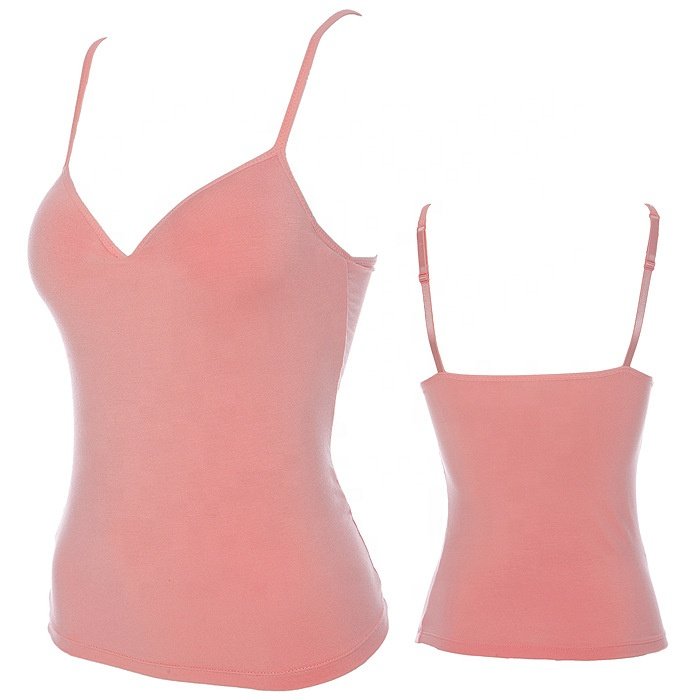 Wholesale Women's Cup One-piece Lace Modal Halter Vest Unrimmed Halter Base Large Size Underwear vest