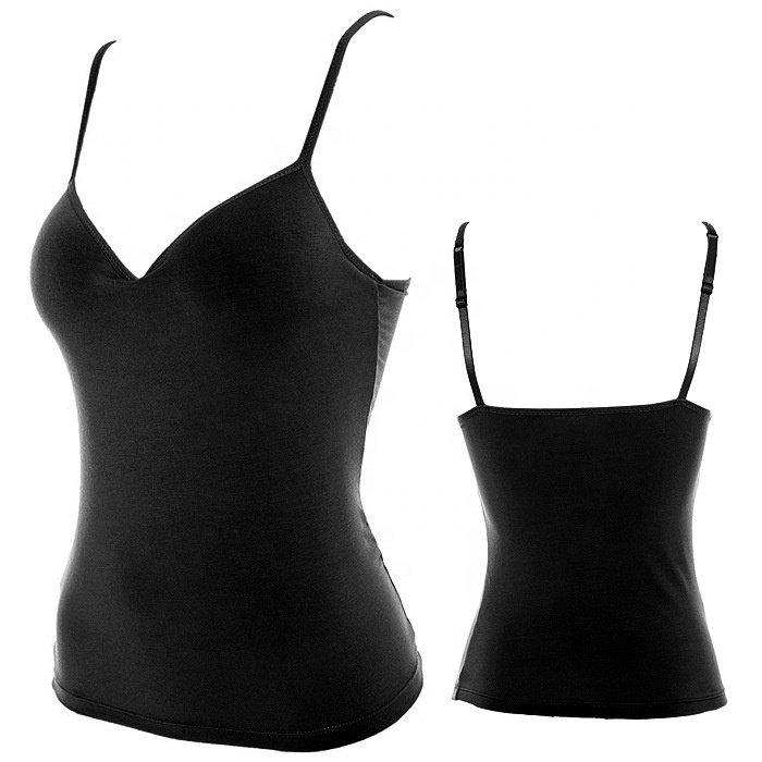 Wholesale Women's Cup One-piece Lace Modal Halter Vest Unrimmed Halter Base Large Size Underwear vest