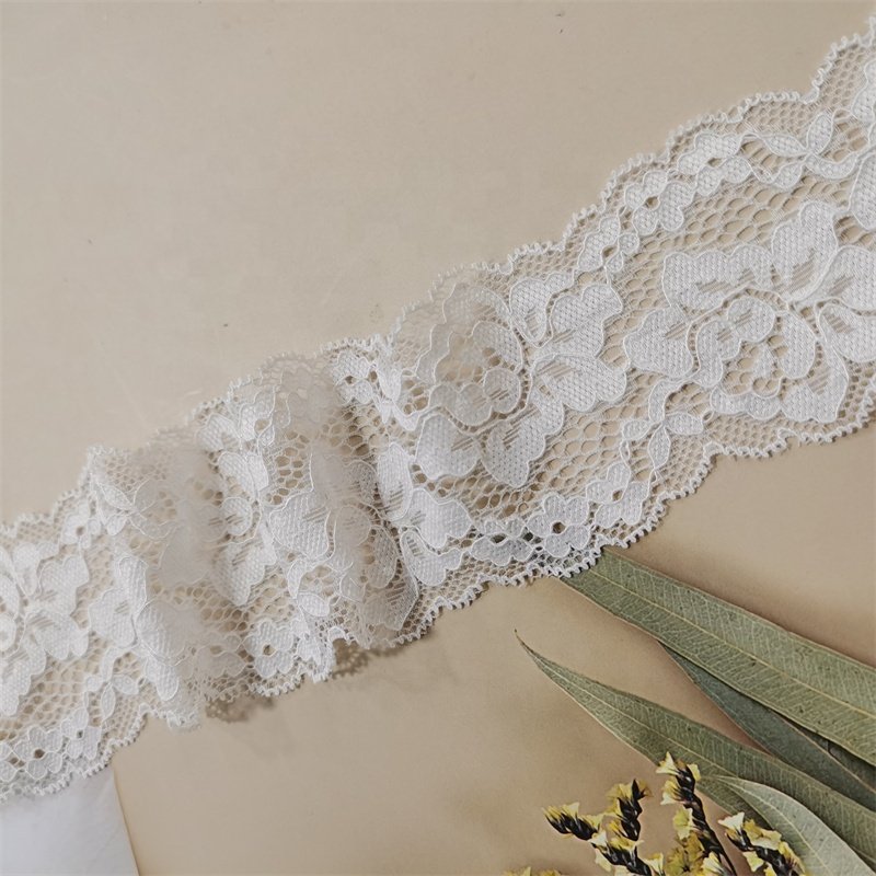 Wholesale Good Quality New Fancy Stretch Elastic Lace Trim For Underwear And Lingerie