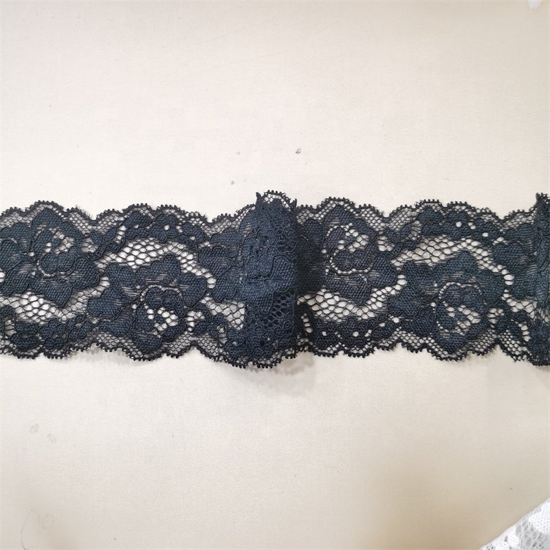 Wholesale Good Quality New Fancy Stretch Elastic Lace Trim For Underwear And Lingerie