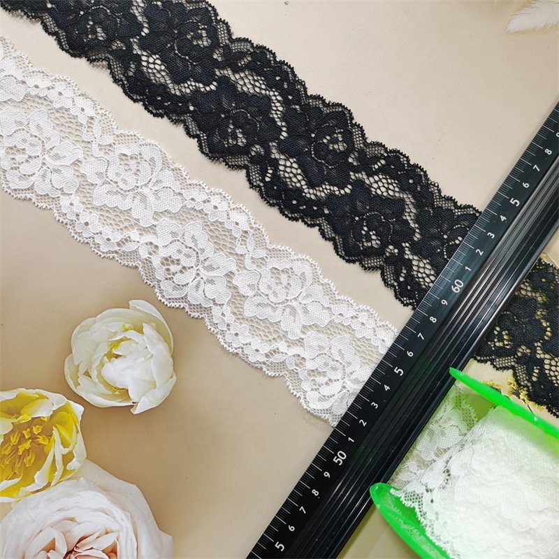 Wholesale Good Quality New Fancy Stretch Elastic Lace Trim For Underwear And Lingerie