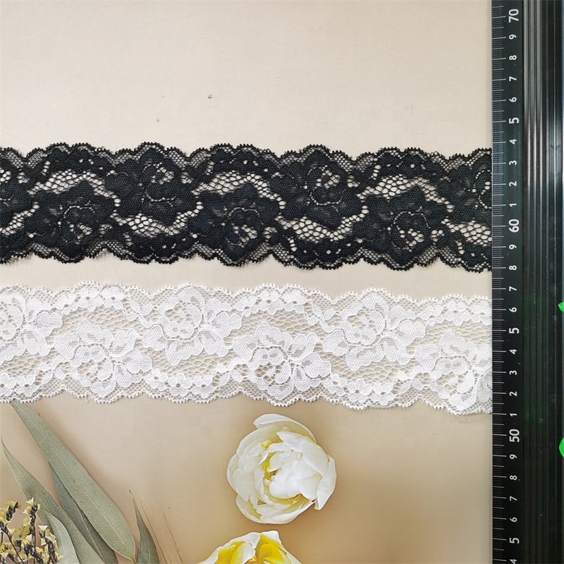Wholesale Good Quality New Fancy Stretch Elastic Lace Trim For Underwear And Lingerie