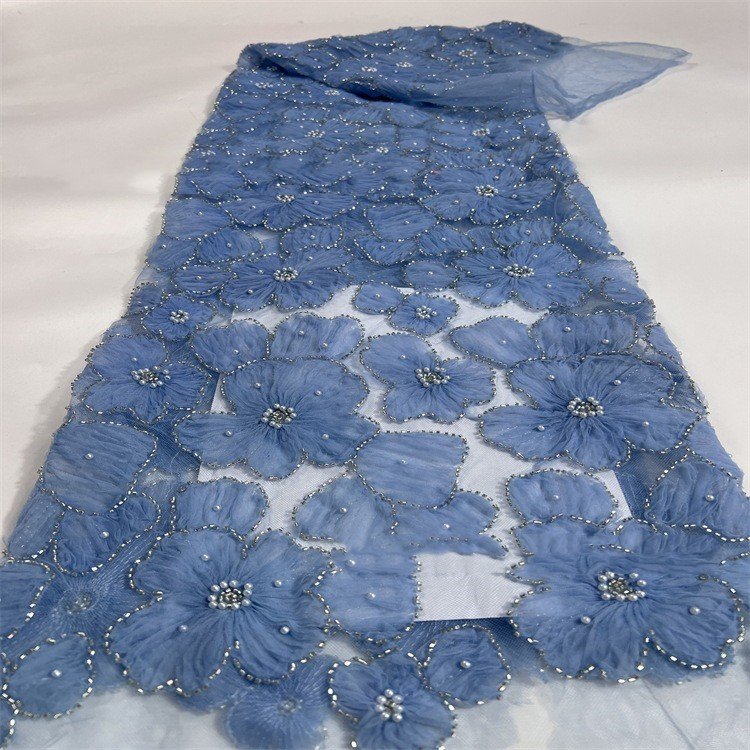New multi-color disc flower embroidery fabric bead beads wedding dress fabric bead tube embroidery