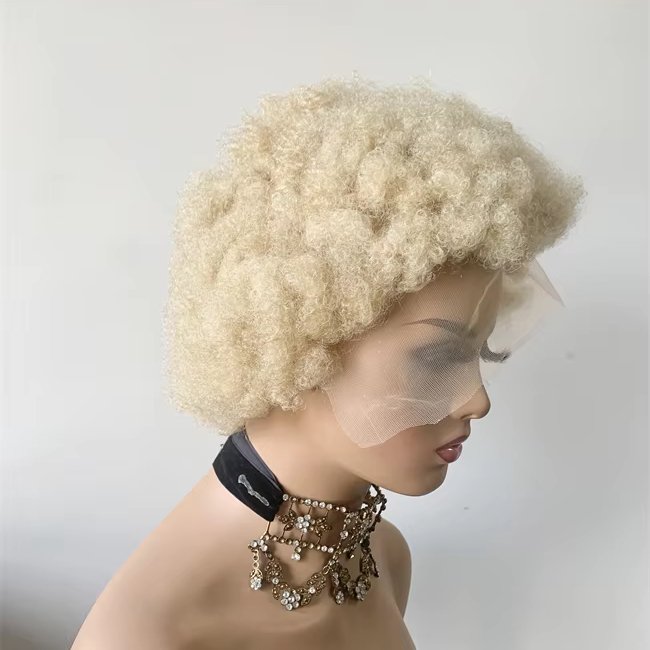 DX174 bulk braid full lace short afro puff kinky curl hair braids for black women single box braiding human hairpieces africa