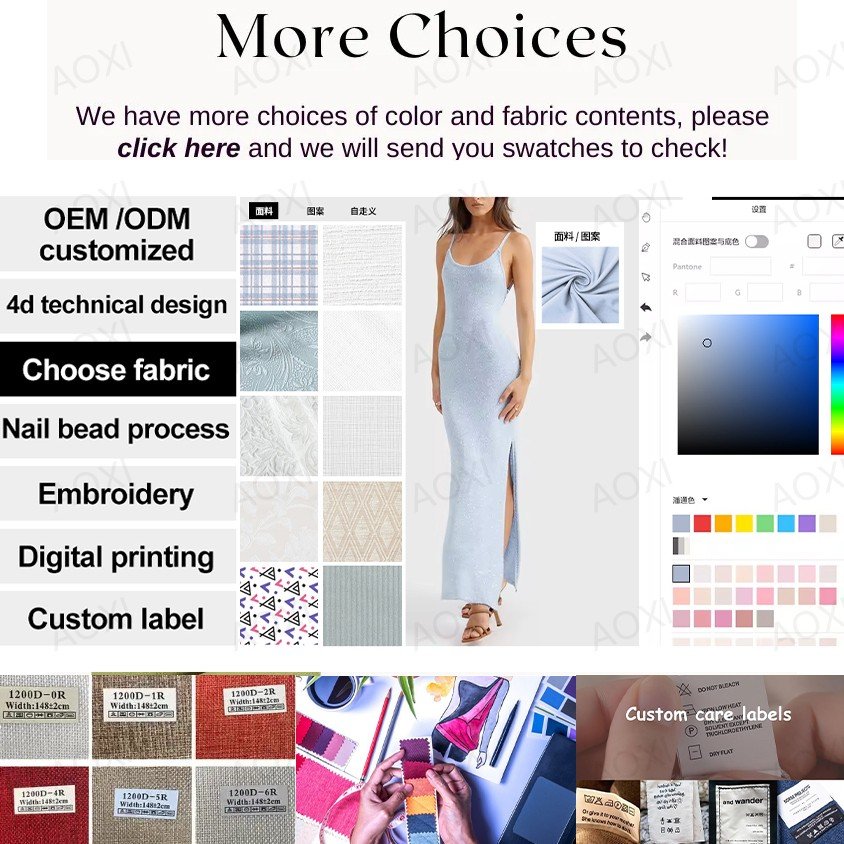 Wholesale clothing manufacturer custom 2 piece set crochet knitted bodycon dress glitter knit sweater dresses for women 2024