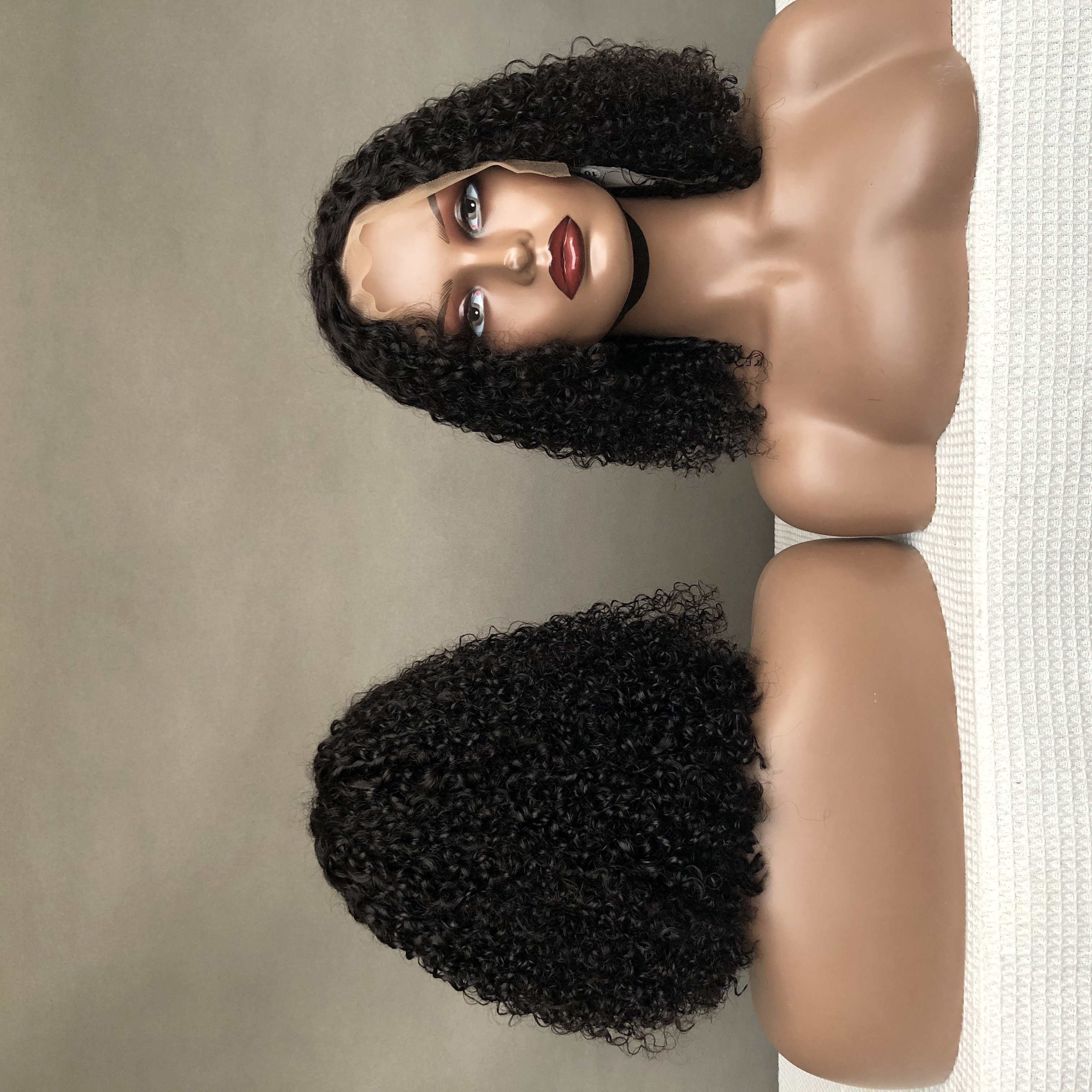 Most Popular Sdd Natural Pixie Curly Lace Frontal Wig Loose Deep Wave Human Hair Hd Lace Front Wigs For Black Women
