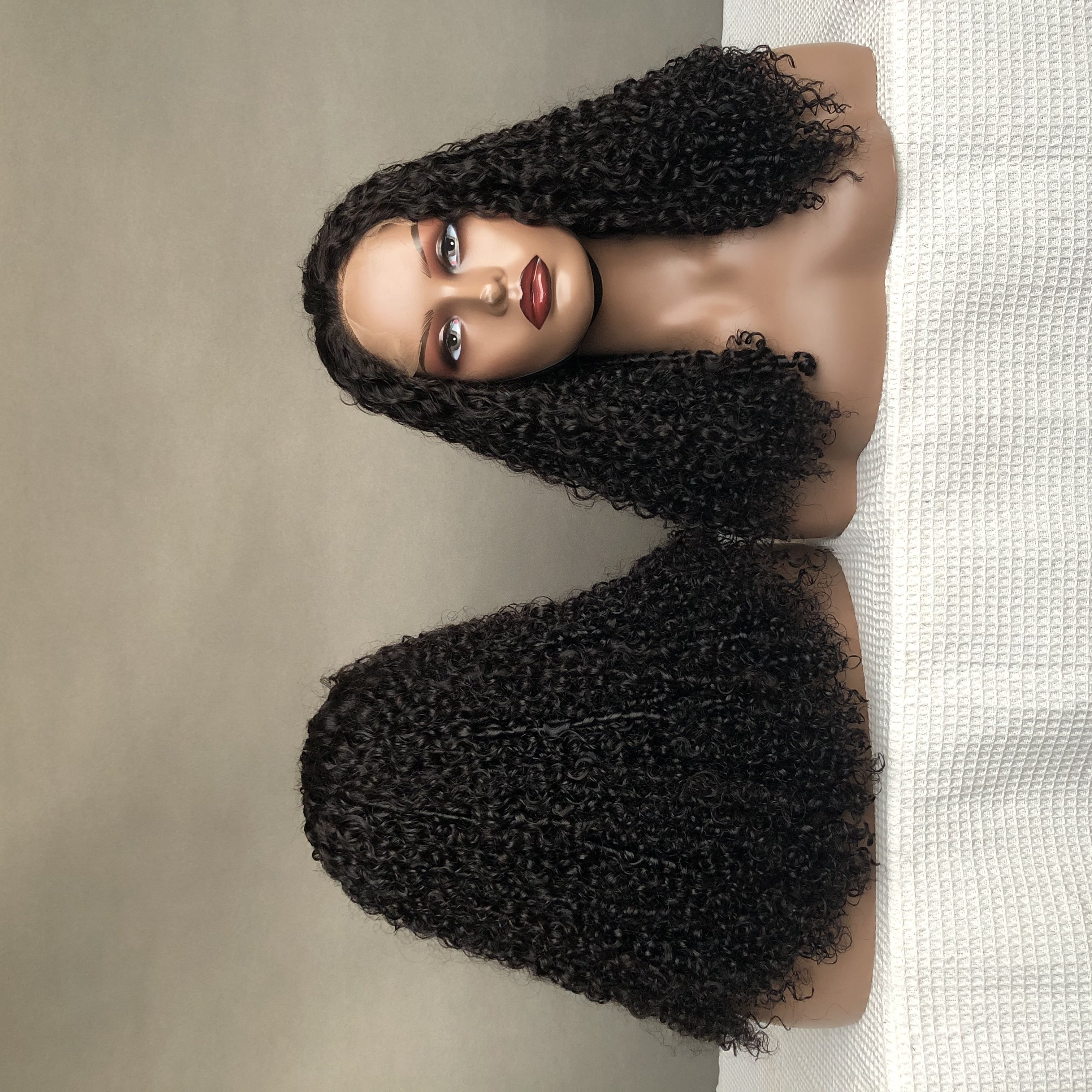 Most Popular Sdd Natural Pixie Curly Lace Frontal Wig Loose Deep Wave Human Hair Hd Lace Front Wigs For Black Women