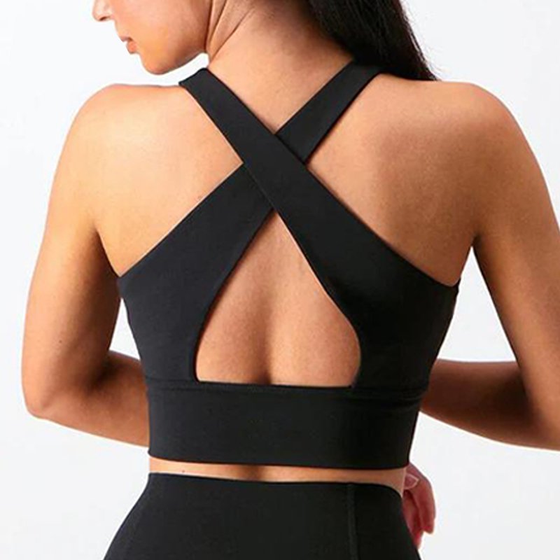 Custom Logo Wholesale Ribbed U-back Bra Seamless Knitting Yoga Set Breathable Yoga Suit High Waist Gym Fitness Yoga Set