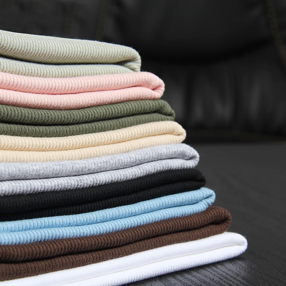 2024 Hot girl short paragraph navel sweater female summer sexy slim wooden ears short crop top ribbed knitted sexy t shirt