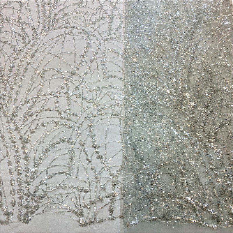 cheap wedding embroidery fabric high-end wedding tulle lace fabric