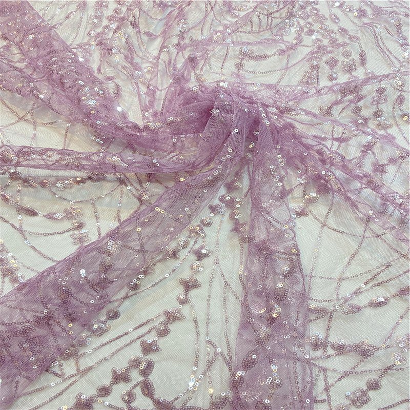 cheap wedding embroidery fabric high-end wedding tulle lace fabric