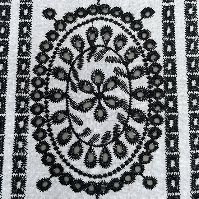 TUTON Top Quality Custom Wholesale TC Cotton French Guipure Lace Embroidery Fabric For Dress