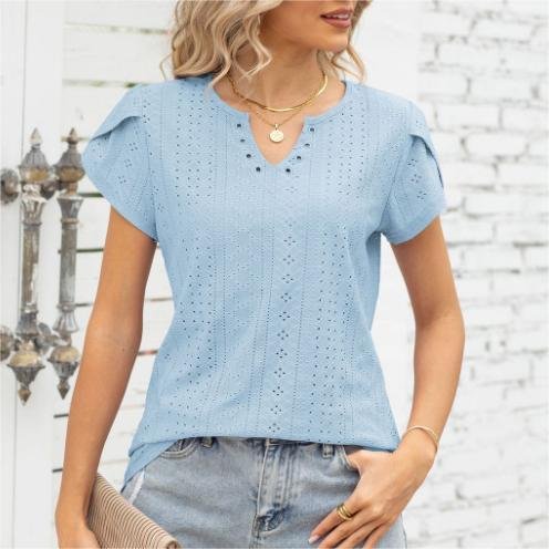 New Comfortable Casual Ribbed Sports Short Sleeve T-shirt Top Square Neck Woman Slim Crop Top Breathable Quick Dry Sustainable