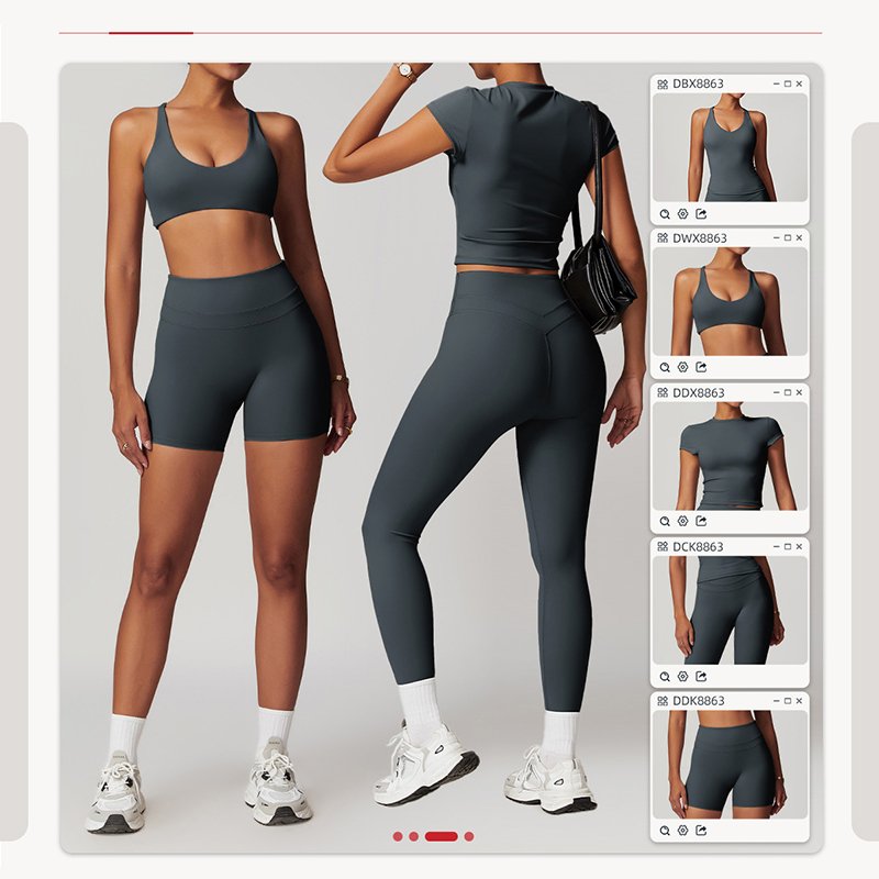 Custom Tight Quick Dry Backless Yoga Bras Women'S High Support V Neck Tops Gym Fitness Workout Running Sports Bras