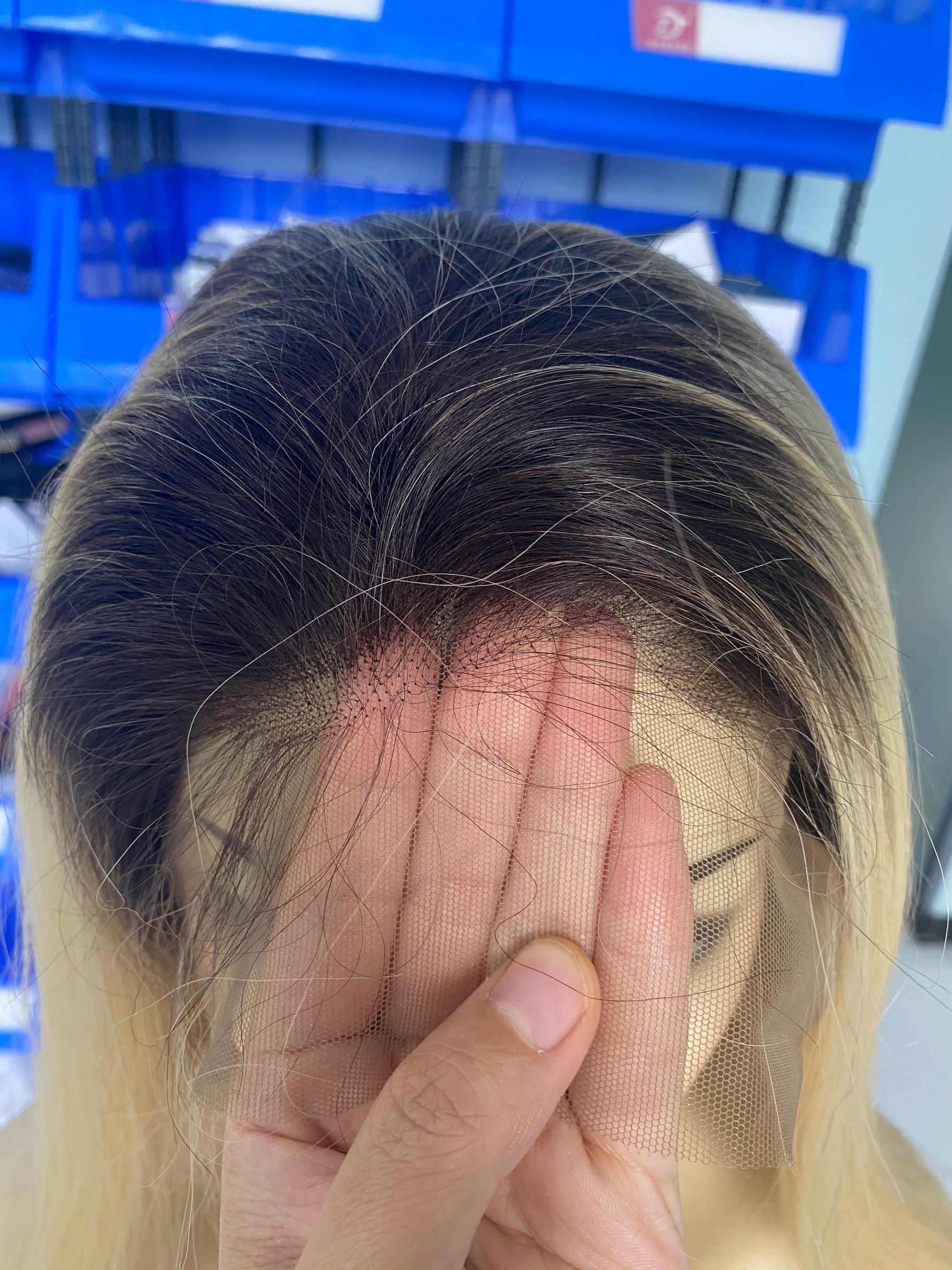 Made Cheap Price Small Knots Full Lace Wigs New Arrival Korea Large in Stock 10inch to 20inch Long INDIAN Hair Swiss Lace 1 PC