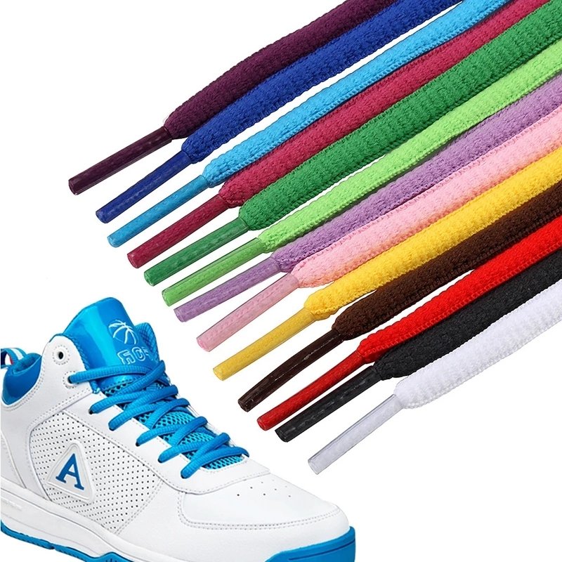 7MM Round Shoelaces Colorful Hiking Sneakers Shoelace Black Shoe Laces Fits All Shoes Fashion Sport Boots Laces Shoestrings