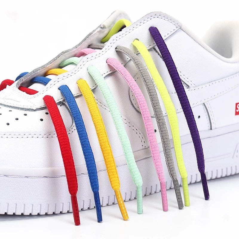 7MM Round Shoelaces Colorful Hiking Sneakers Shoelace Black Shoe Laces Fits All Shoes Fashion Sport Boots Laces Shoestrings