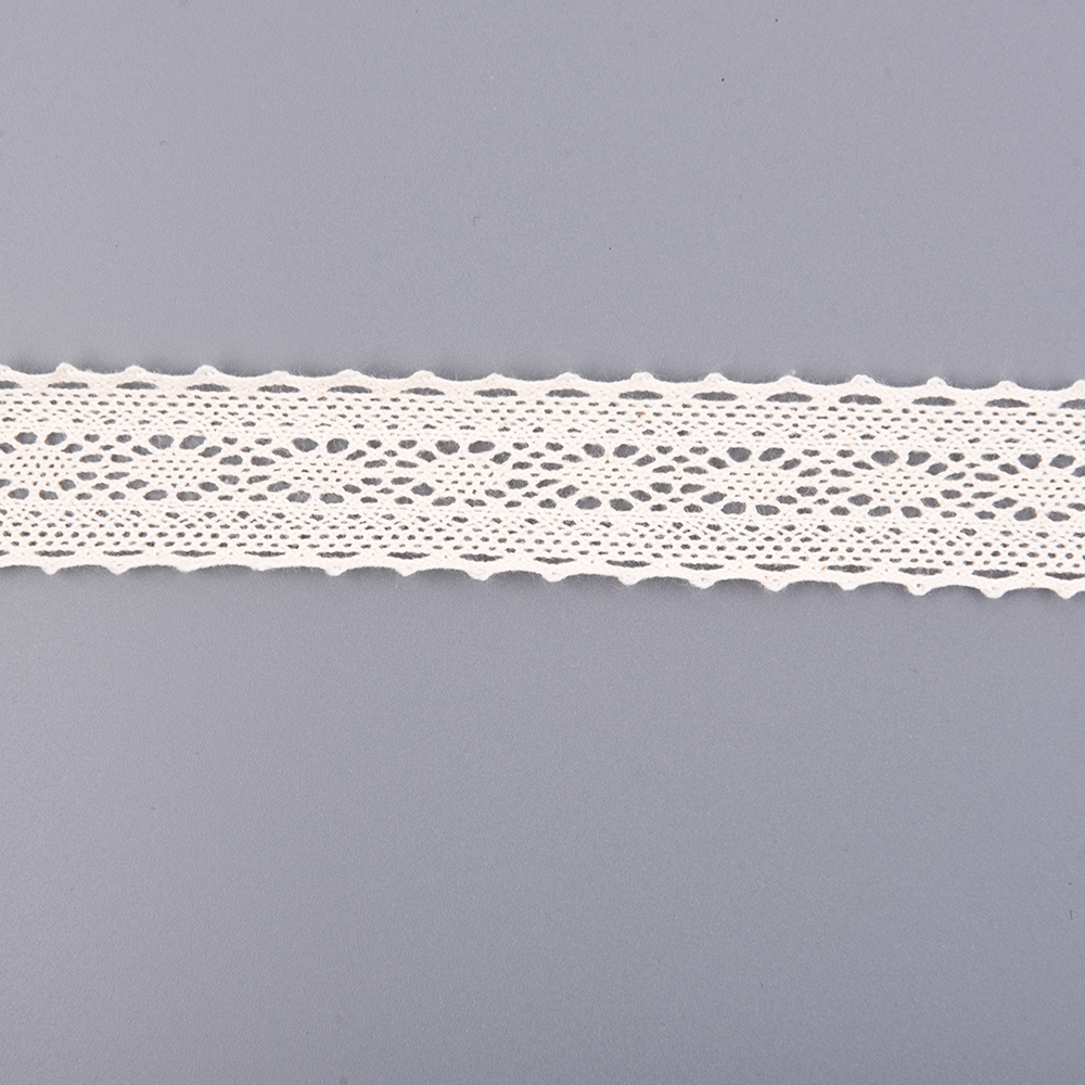 wholesale OEM 100% cotton lace skin-friendly crochet lace trim for artware decoration