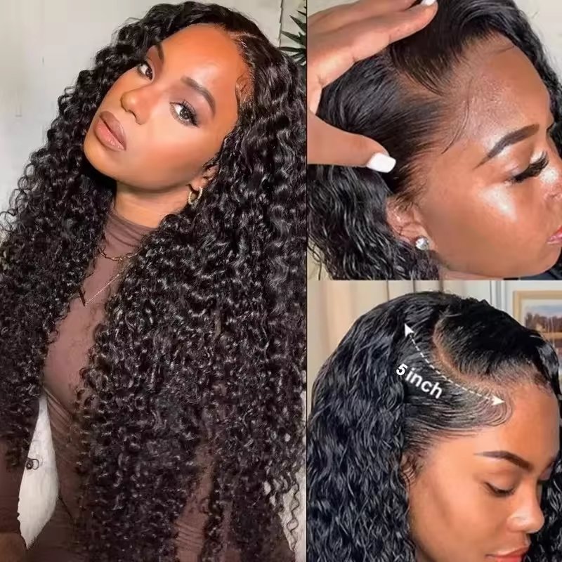 Pre Pluck Closure Human Hair HD Lace Wigs, Glueless Full Lace Front Wigs For Black Women,Brazilian Hair Hd Lace Frontal Wigs