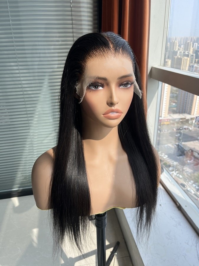 Best Quality 7x5/9x6 HD Lace Closure Wig Straight Virgin Indian Human Hair Pre-plucked Hairline Remy Hair Grade hd lace wigs