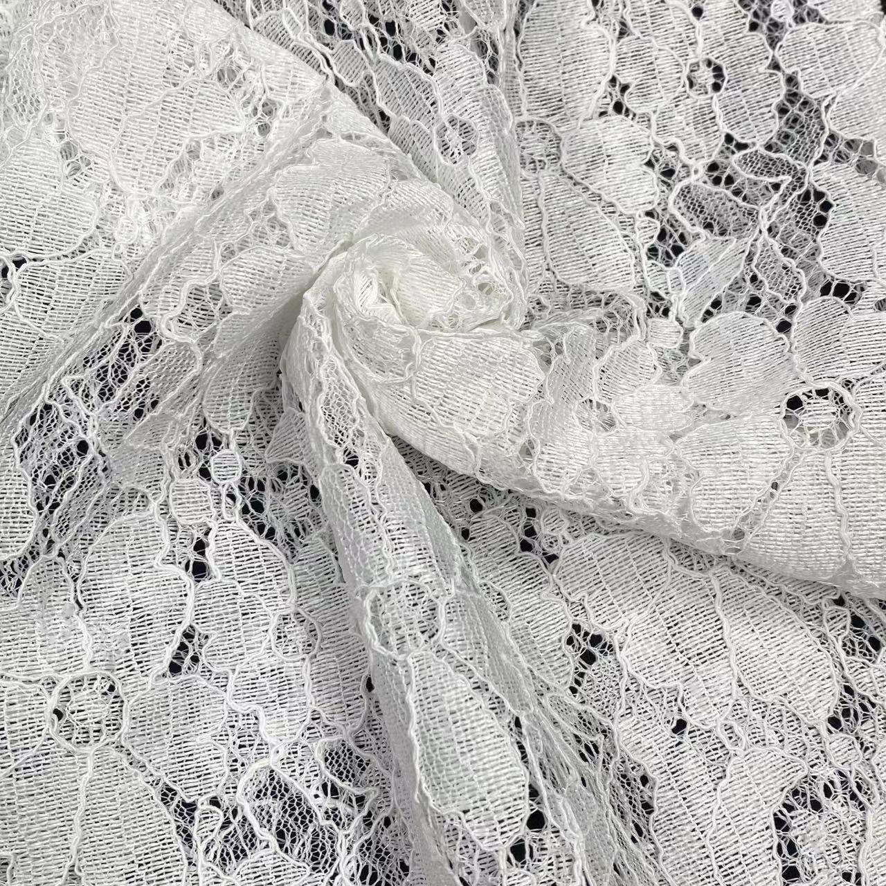 100% polyester lace fabric,Flower lace embroidery fabric,wedding dress lace fabric for women,Soft ,Multi-color custom,wholesale