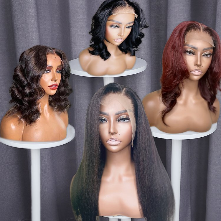 150% 180% Density HD Full Lace Human Hair Wigs For Black Women,Wholesale Brazilian Virgin Hair Transparent Lace Front Wig