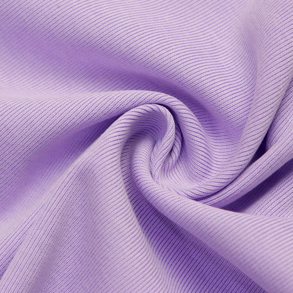 High quality anti pilling polyester rib fabric collar polyester cotton 65% cotton 35% polyester rib fabric for cuffs