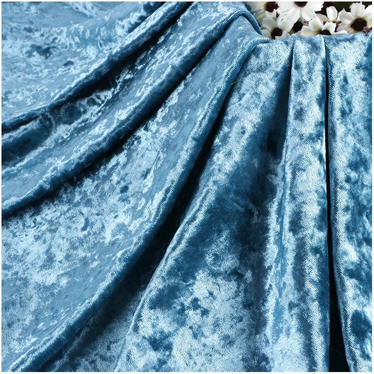 Spot supply of gold diamond velvet, diamond velvet, ice flower velvet fabric, polyester-spandex knitted stretch fabric, pajamas