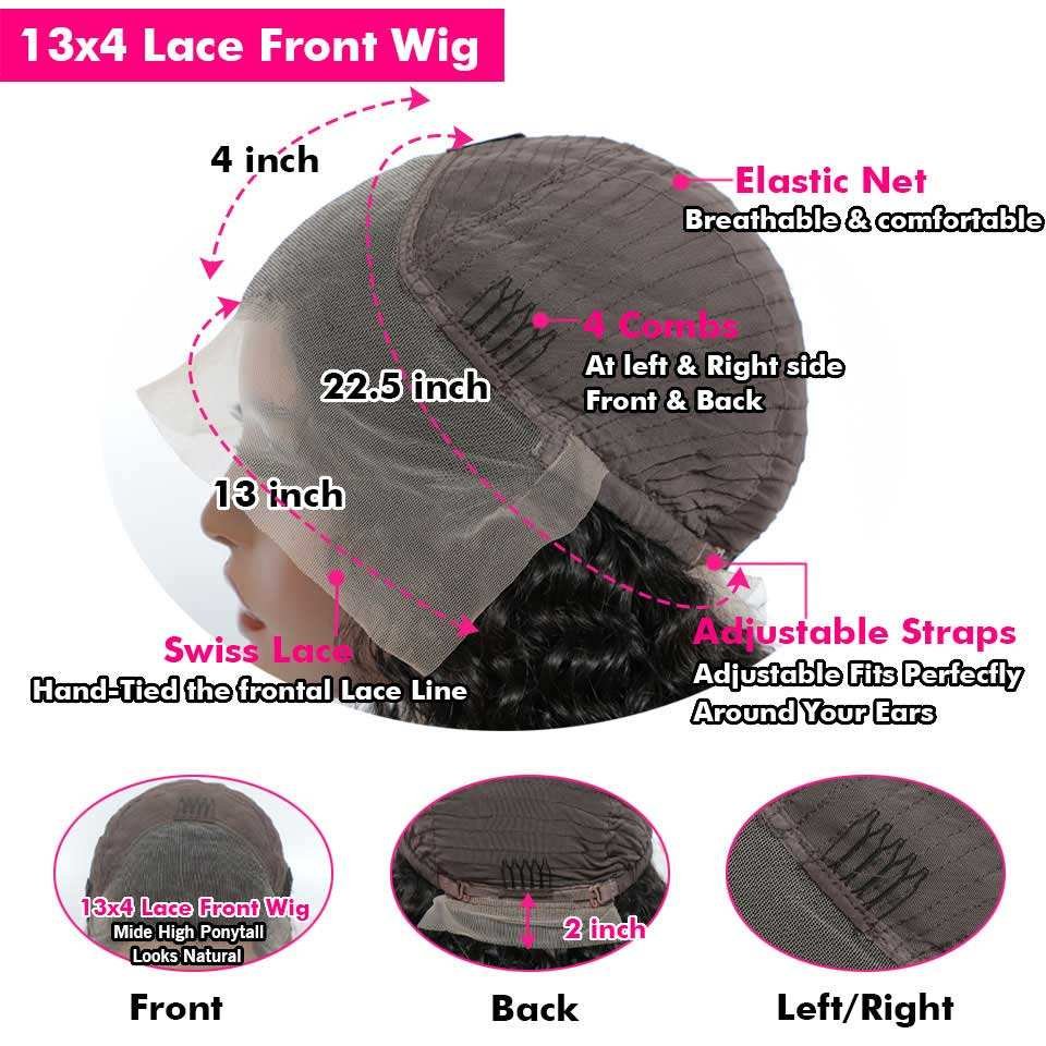 Cheap Deep Curly Wave Kinky Curly Short Bob Wig Human Hair Hd Full Lace Front Wig Vendor Virgin Lace Frontal Wig For Black Women