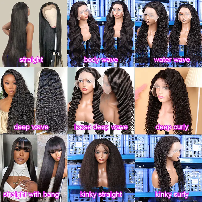Cheap Deep Curly Wave Kinky Curly Short Bob Wig Human Hair Hd Full Lace Front Wig Vendor Virgin Lace Frontal Wig For Black Women