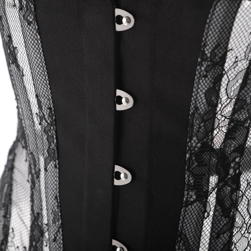 Belt Sports Body building Plastic Belt Waist Seal Court Corset Sexy 14 Steel Bone Corset Lace Bustier