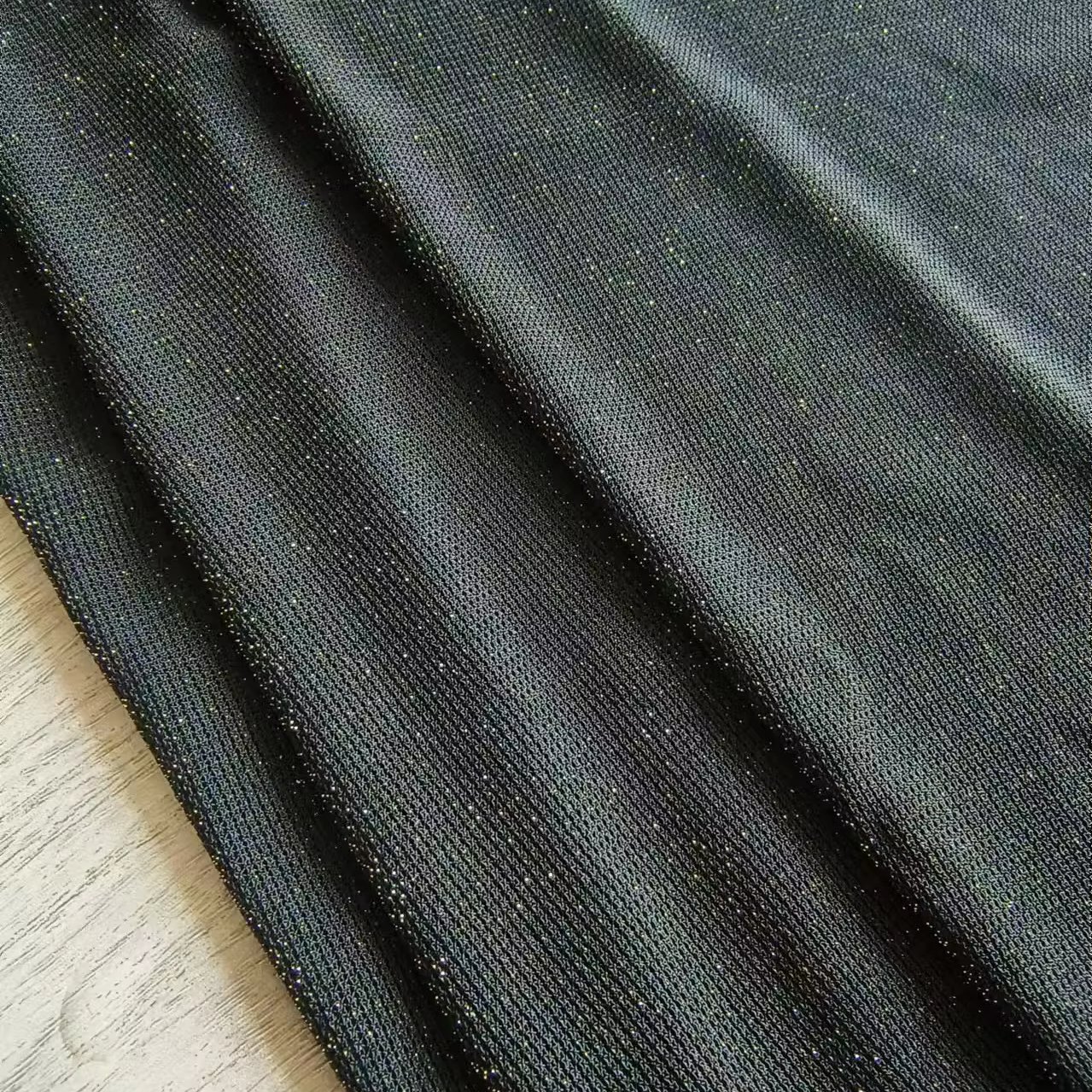 Polyester Spandex Elastane Stretch Fabric for Sportswear for Soft Plain Leggings Swimwear Rib Style Printed Pattern Use Dress