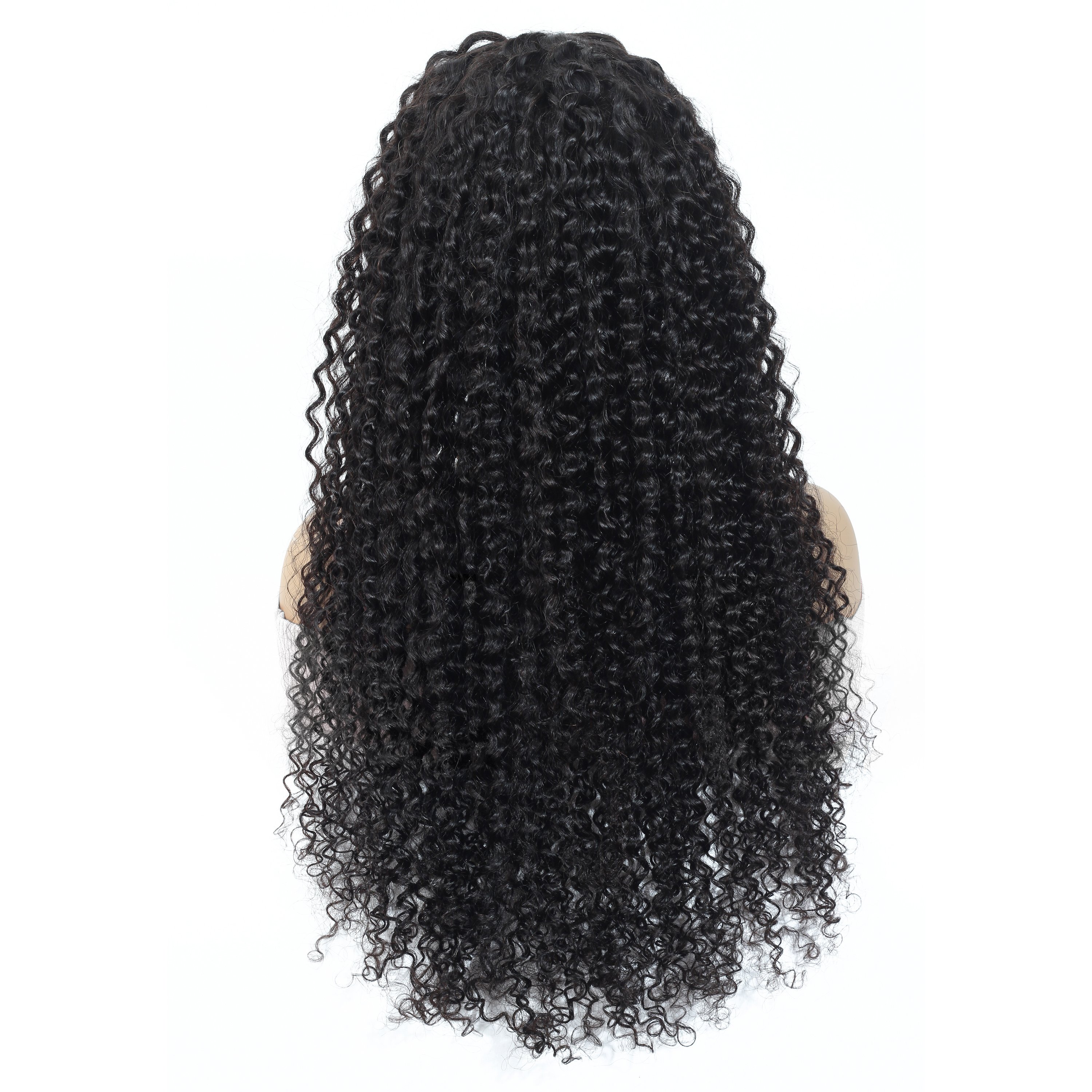 Pre plucked Human Hair Wig Brazilian Remy 13x4 Lace Front Human Hair Wigs For Women Kinky Curly Lace Front Wig With Baby Hair