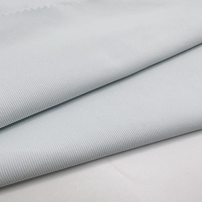 2024 New High Quality Cool Stretch Nylon Spandex Rib Fabric Yoga Fabric