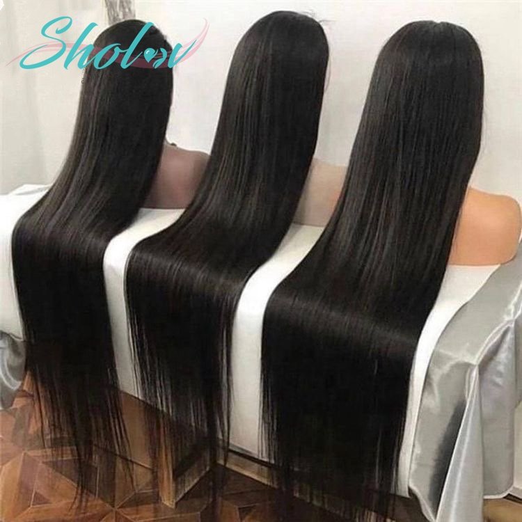 Vendor 13*4 Transparent Swiss Lace Front Wig ,Glueless Human Hair Lace Frontal Wig, Brazilian 100% Virgin Full Lace Wig