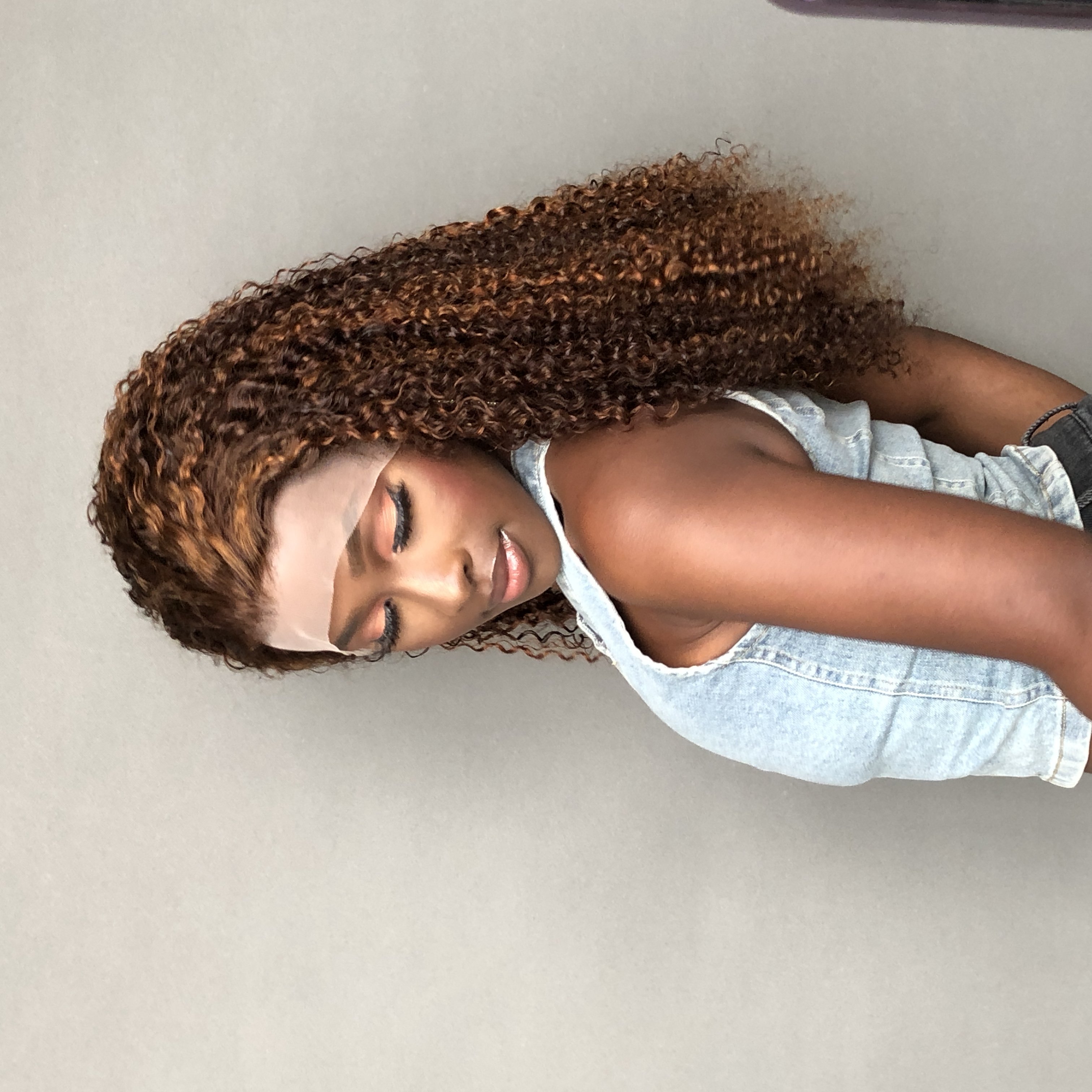 High End Super Double Drawn 350% Density Lace Frontal Wigs Pixie Curly Wig Black Women Long Length Transparent Lace Swiss Lace