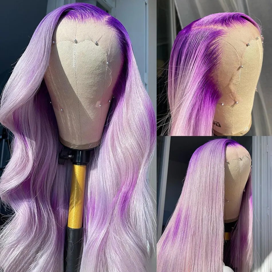 613 Human Hair Wig Full 13x4 Transparent Lace Frontal Wig For Black Women Cuticle Aligned Hair Lace Front Blonde Body Wave Wig
