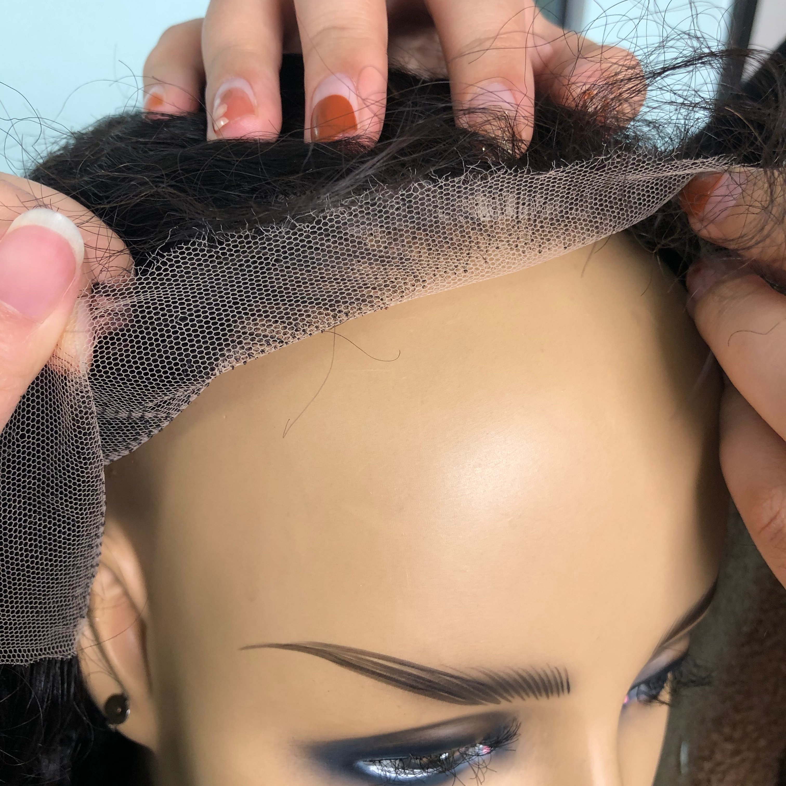 HD Lace 13x4 Lace Frontal Wig Raw Human Hair Wigs Transparent 100% Unprocessed Cuticle Aligned Indian 12A Grade 1 Piece Long