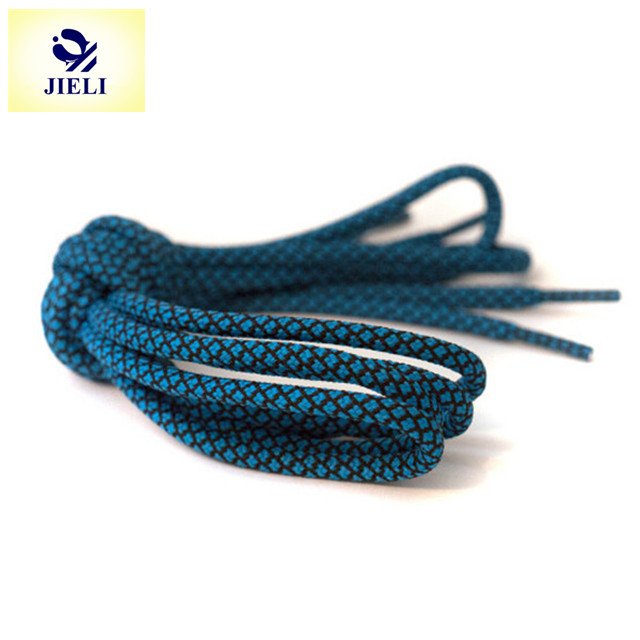 Jieli New custom running shoe laces round shoelaces for asics shoes